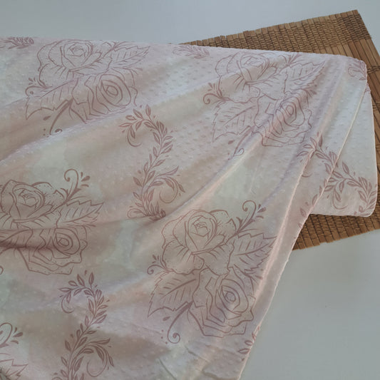 Victoria, Swiss dot knit, SOLD BY HALF METERS