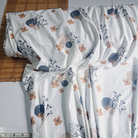 Haven, Polyester Knit Swiss Dot, SOLD BY HALF METERS