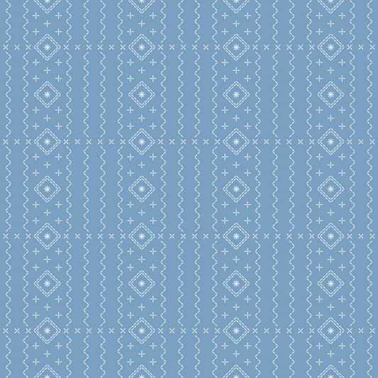 Darla in sky blue,  SOLD BY HALF METERS