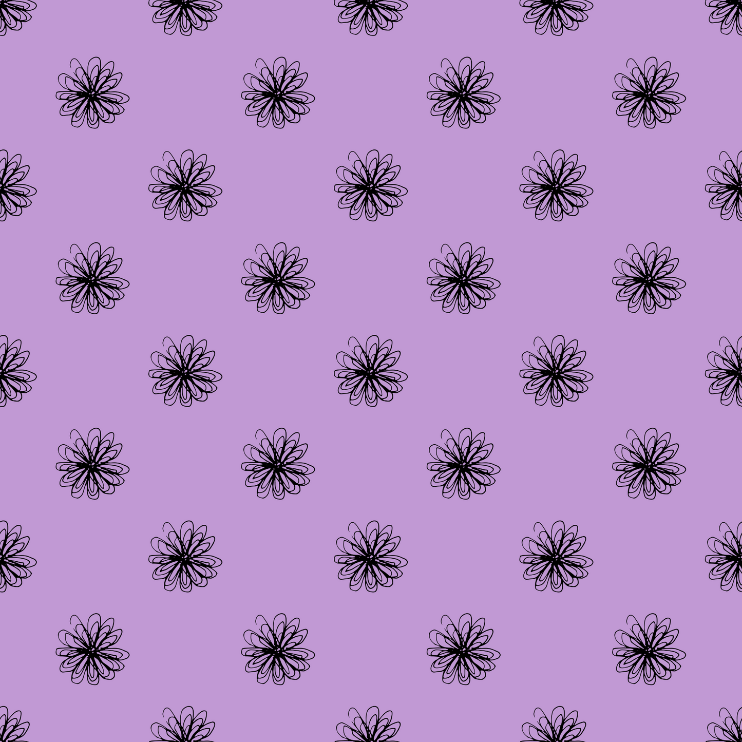 Demi in lilac,  SOLD BY HALF METERS