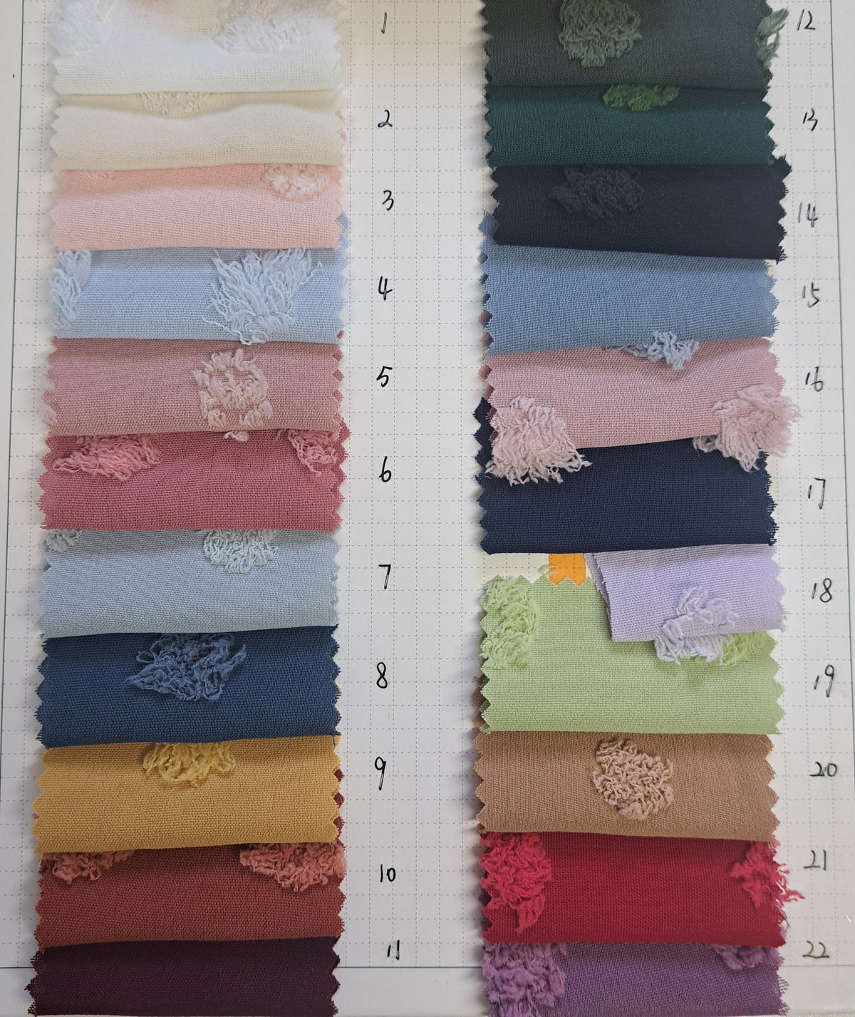 Penny Swiss Dot, Polyester