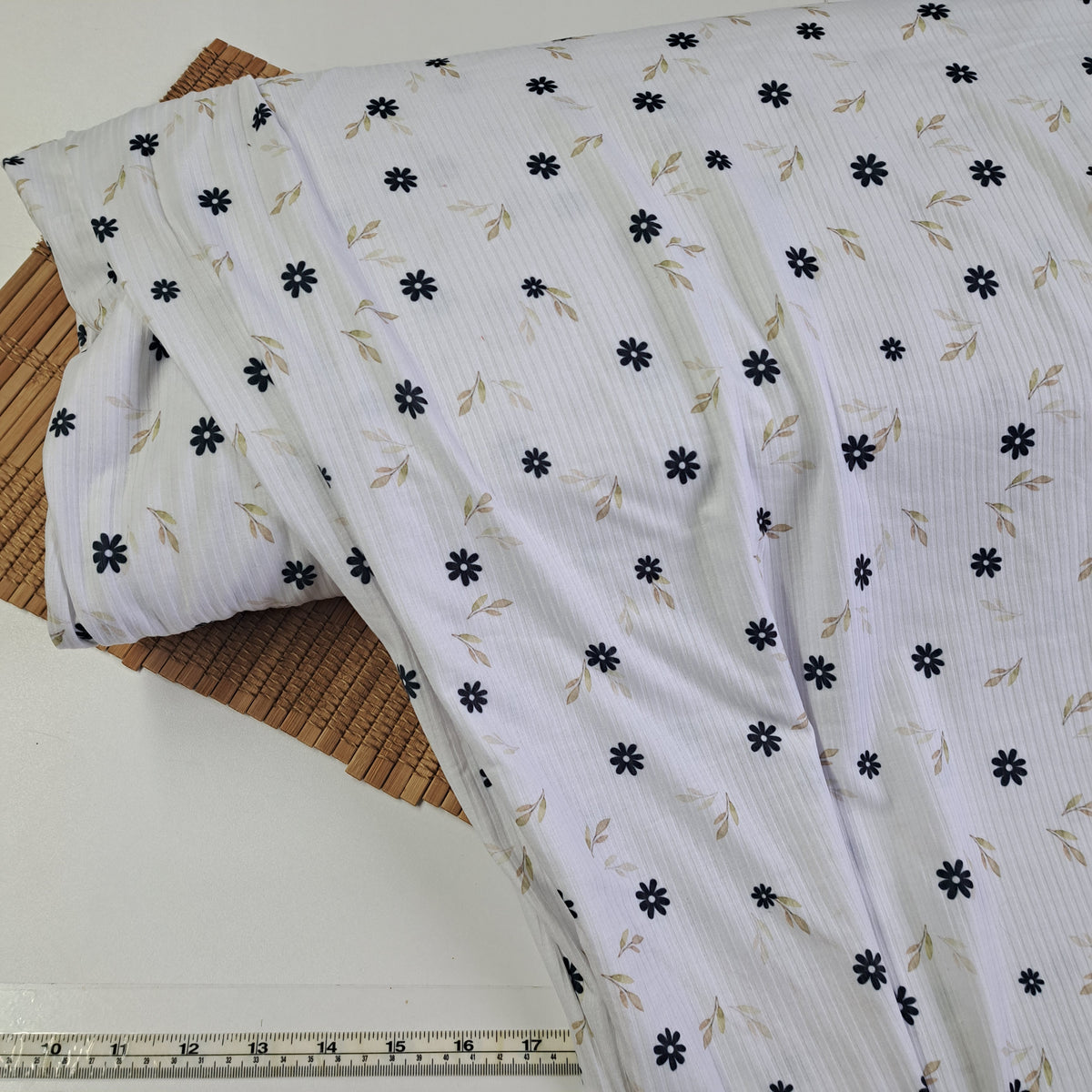 Brushed rib knit, SOLD BY HALF METERS